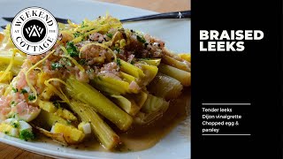 BRAISED LEEKS recipe [upl. by Masao]