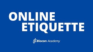 Online Etiquette For Students amp Professionals [upl. by Diarmuid876]