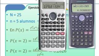 Distribución Hipergeométrica [upl. by Urbani949]