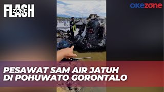 Pesawat SAM Air Kecelakaan di Gorontal 4 Korban Meninggal Termasuk Pilot Meninggal [upl. by Dhar821]