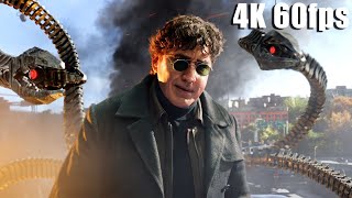 Spider Man No Way Home Spider Man vs Doc Ock 4K 60fps [upl. by Constantina791]