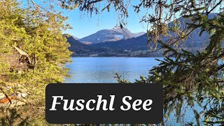 Top 10 destinations in Austria  Fuschl See lake Fuschl Our mini hike half around lake Fuschl [upl. by Gerhard]