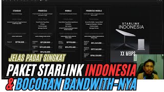 Starlink Indonesia Harga Dan Spekulasi Kecepatan Bandwith rtrwnet starlinkindonesia [upl. by Dyanne734]