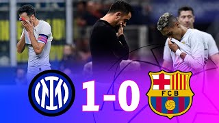 Inter Milan vs Barcelona 10 Champions League Group Stage 202223  MATCH REVIEW [upl. by Kingdon]