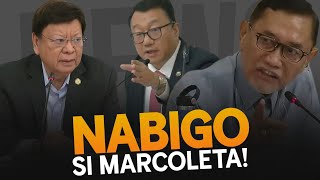 Marcoleta tinanggal sa pagiging miyembro ng Komite at nabigong hamunin ang COA sa isang mosyon na [upl. by Kerge]