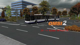 OMSI2 4  Eine Runde Städtedreieck 21  24  Kaiser Wilhem Pl  OMSI2 60FPS [upl. by Sig305]