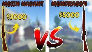 MOSIN NAGANT VS MONDRAGON WHICH IS THE BEST RIFLE IN THE GAME Westbound Roblox [upl. by Artkele]