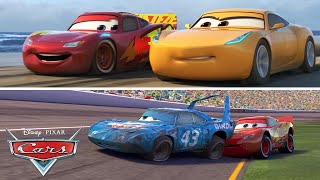 Lightning McQueens Kindest Racing Moments  Pixar Cars [upl. by Malone]