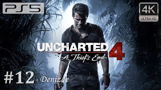 Uncharted 4 A Thiefs End  Bölüm 12  Denizde  PS5 4K Gameplay [upl. by Leonerd]