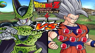 Tenkaichi 4 Perfect Cell vs Red Potara Beast Gohan [upl. by Poppo382]