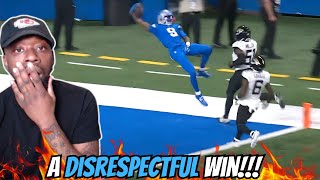 CHIEFS FAN REACTS TO Jacksonville Jaguars vs Detroit Lions Game Highlights [upl. by Nylasoj]