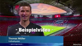 Thomas Müller  Videobotschaft zur Hochzeit [upl. by Thetes]