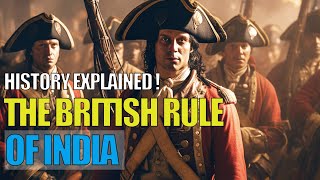 British Rule of India History Explained [upl. by Ynove]