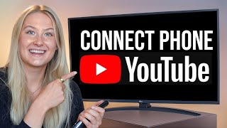 How to Connect a Phone to a TV on YouTube  Full Guide [upl. by Weisbrodt]