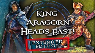 4th Age Battle Report Aragorn Takes on the Easterlings   MESBG Battle Report [upl. by Anahs]