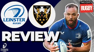 Leinster v Northampton Review  Champions Cup 202324 [upl. by Nandor]