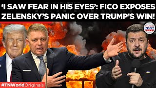 quotHave You Ever Seen a Man Afraid of Peacequot Fico Says Zelensky Fears Trump’s Victory  TN World [upl. by Haerle233]