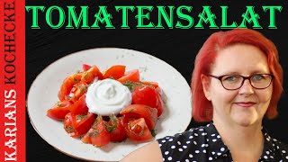 Schnell und einfach Der perfekte Tomatensalat in wenigen Minuten [upl. by Blackmore]