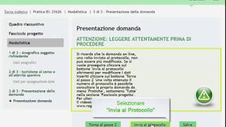 Tutorial  Dote Sport 2017 presentazione della domanda [upl. by Lemrej]