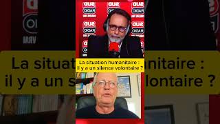 La situation humanitaire  il y a un silence volontaire [upl. by Lenci387]