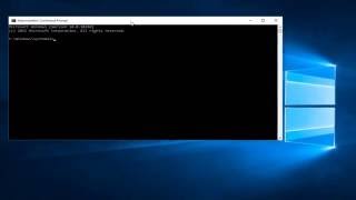 Windows 10  How To Run Command As An Administrator [upl. by Adriane]