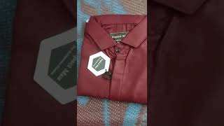 Maroon color shirt review 👌 new meeshohaul shortfeed shortsvideo [upl. by Arihsa]