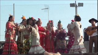 Las Carlotas en Sanlúcar 2014  Sevillanas rocieras [upl. by Hamforrd898]