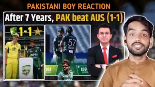 Pak Reacts on AUS vs PAK Pakistan wins an ODI in Australia after 7long years   Meitho Reacts [upl. by Aroc]