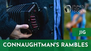 CONNAUGHTMANS RAMBLES Jig  Irish Music Tunes on Concertina [upl. by Niatsirhc]