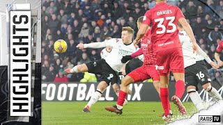 HIGHLIGHTS  Derby County Vs Cheltenham Town [upl. by Nylirem]