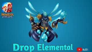 How To Breed Drop Elemental  Monster Legends [upl. by Yendic669]