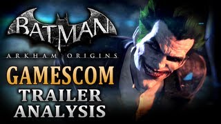 Batman Arkham Origins  Gamescom Trailer Analysis [upl. by Sukey228]