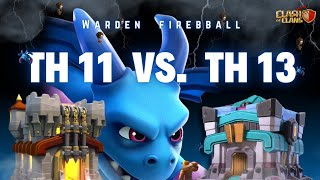 Th 11 vs Th 13 Clash of clans  Clan war league Army [upl. by Lyris]