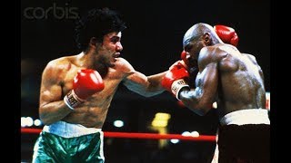 Marvin Hagler vs Mustafa Hamsho I Highlights [upl. by Bili]