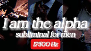 POWERFUL alpha male affirmations  dark masculine energy subliminal [upl. by Leoni]