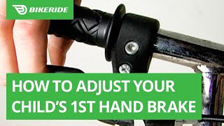 How to Adjust Your Child’s 1st Hand Brake [upl. by Barrington]