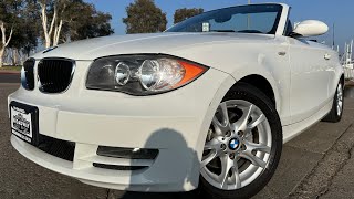 2009 BMW 128i quotConvertiblequot “CARFAX” “Leather”  6999 Chula Vista [upl. by Brandise96]