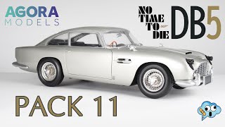 Agora Models 007 Aston Martin DB5 from James Bond No Time To Die 18 scale diecast pack 11 build [upl. by Esaertal]