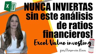 💖Nunca inviertas sin este análisis de ratios financieros 🟨 Excel para Value Investing [upl. by Huxley]