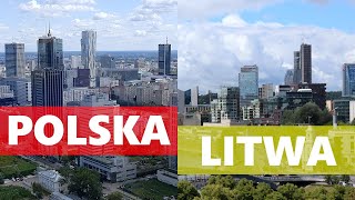 Polska vs Litwa  poziom życia  porównanie [upl. by Ennaeus]