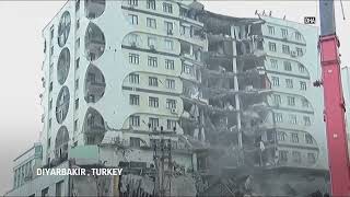 Buildings collapse after Turkey earthquake [upl. by Noda]