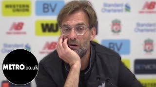 Liverpool 00 Stoke Jurgen Klopp press conference  Metrocouk [upl. by Assenov]