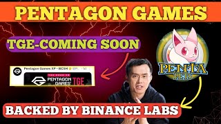 PENTAGON GAMES TGE SOON  PENTAPETS CRYPTO AIRDROP FULL GUIDE STEP BY STEP [upl. by Patnode]