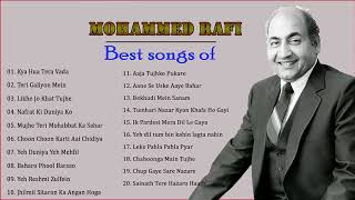 BEST OF MOHAMMAD RAFI HIT SONGS Mohammad Rafi Old Hindi Superhit Songs [upl. by Semadar]