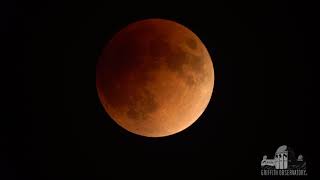 2018 Total Lunar Eclipse Timelapse  Griffith Observatory [upl. by Libove]