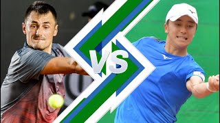 Bernard Tomic vs Yuta Shimizu 清水悠太  LITTLE ROCK 2024 [upl. by Uok]