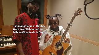 Olivier Tshimanga et Heritier Wata Album Chemin de la Gloire Studio Grande Armée Paris [upl. by Rotkiv]