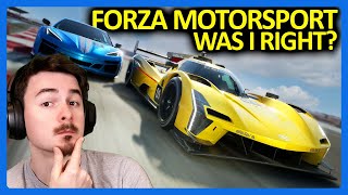 Was I Right About Forza Motorsport [upl. by Esyak]