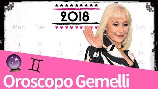 Oroscopo Gemelli 2018 [upl. by Melina626]