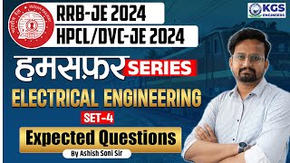 RRBJEHPCLDVCJE 2024  Electrical Engineering  Expected Questions Set4  Ashish Soni Sir [upl. by Dorina]